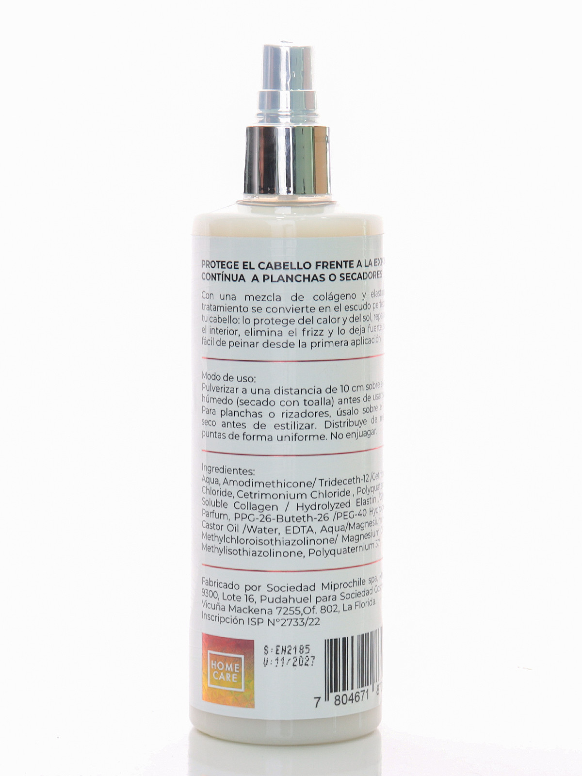 Heat Protectant Spray Modelador 250 ml